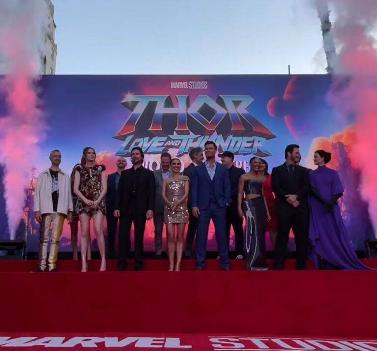 Premiere of release of new Marvel movie ‘Thor: Love and Thunder’ gathers cast on red carpet