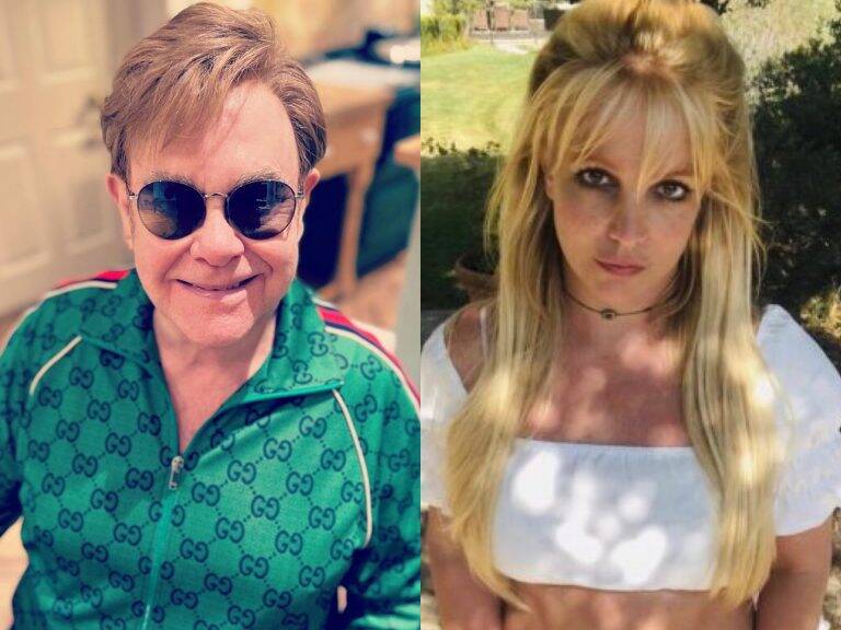 Elton John and Britney Spears release “Hold Me Closer”