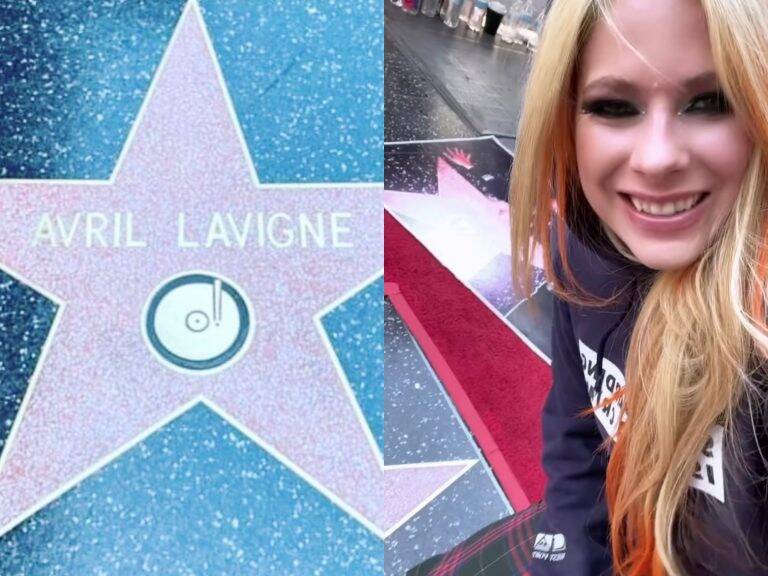 Avril Lavigne inaugurates her star on the Hollywood Walk of Fame: ‘So Grateful’