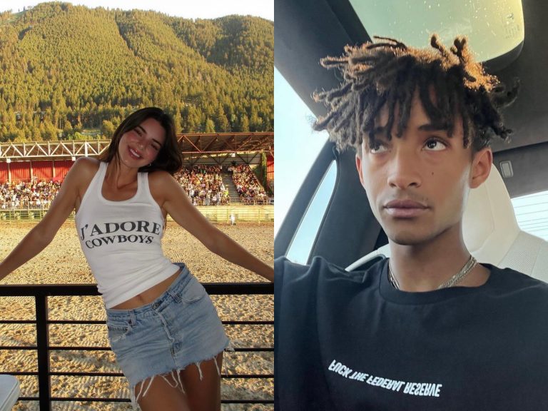 Kendall Jenner discreetly supports Jaden Smith after actor leaves Kanye West’s show