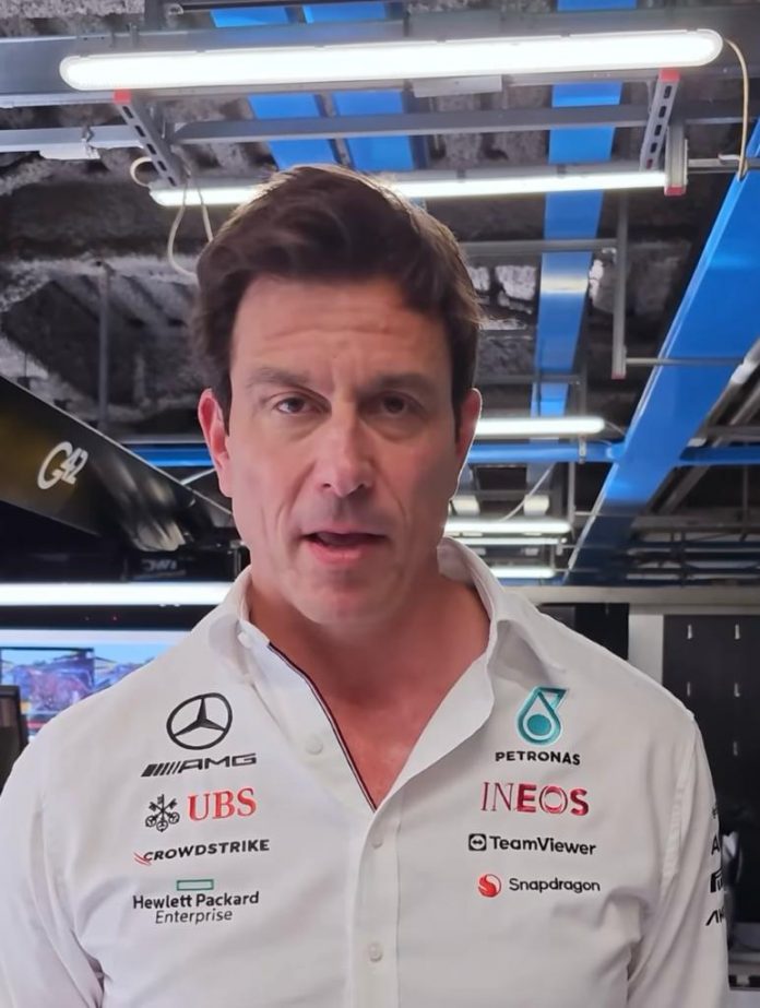 Mercedes' team principal Toto Wolff called their performance “inexcusable” and the car a “miserable thing”, after the Sao Paulo Grand Prix.(Photo: Instagram)