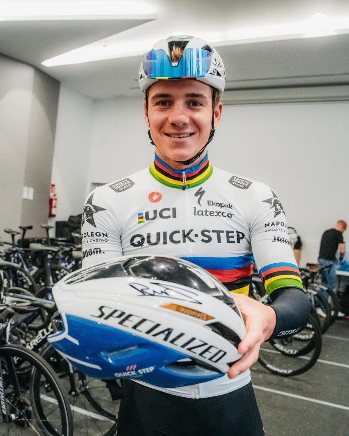 “Obviously, Vingegaard and Pogocar will be the big favorites. But Evenepoel has that X factor, that unexpected and brilliant thing