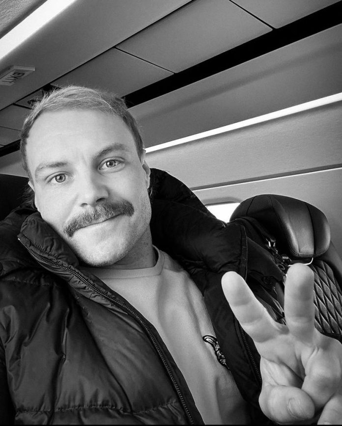Alfa Romeo driver Valtteri Bottas announced he raised nearly $150,000 for men's health charity with a nude calendar. (Photo: Instagram)