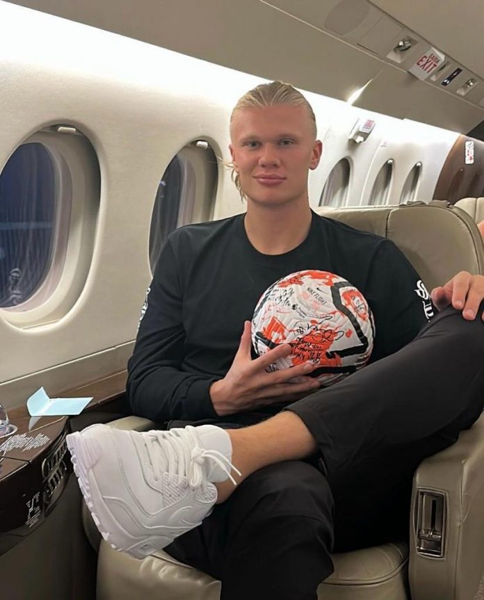 Manchester City striker Erling Haaland faces possible disciplinary action after complaining about referee.(Photo: Instagram)