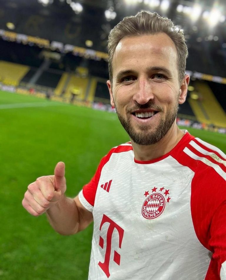 Bayern Munich striker Harry Kane has become the fastest player to reach 20 goals in his Bundesliga career