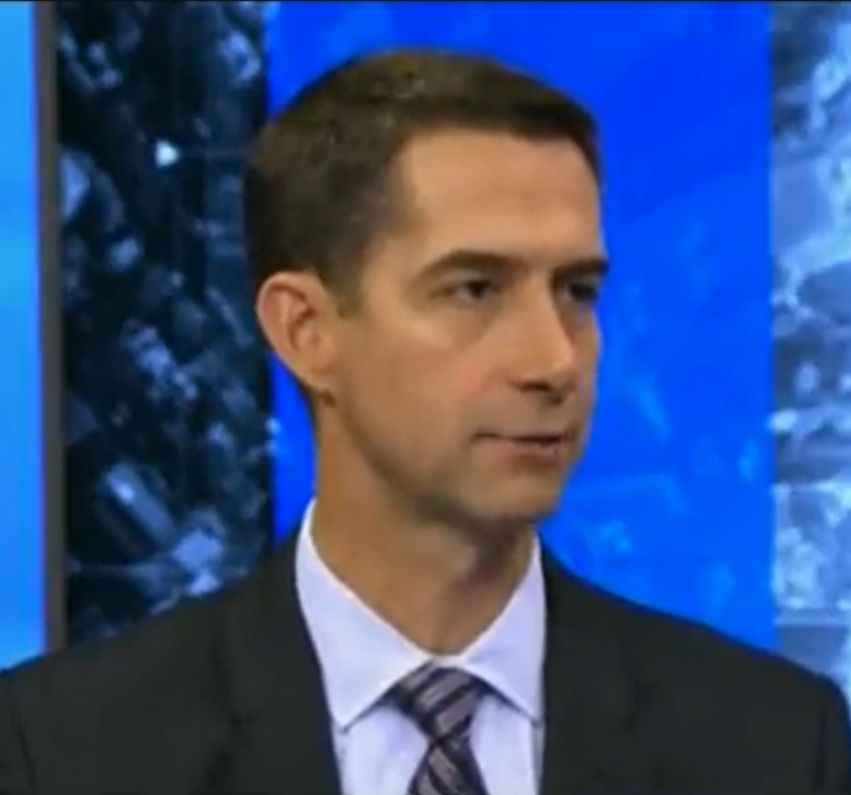 Senator Tom Cotton expresses support for Donald Trump for president