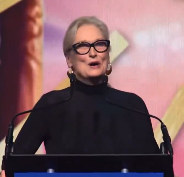 “Barbie” saved cinema and jobs in 2023, says Meryl Streep