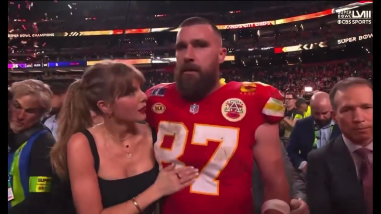 Taylor Swift dances with Travis Kelce at Kansas City Chiefs’ Super Bowl 2024 afterparty