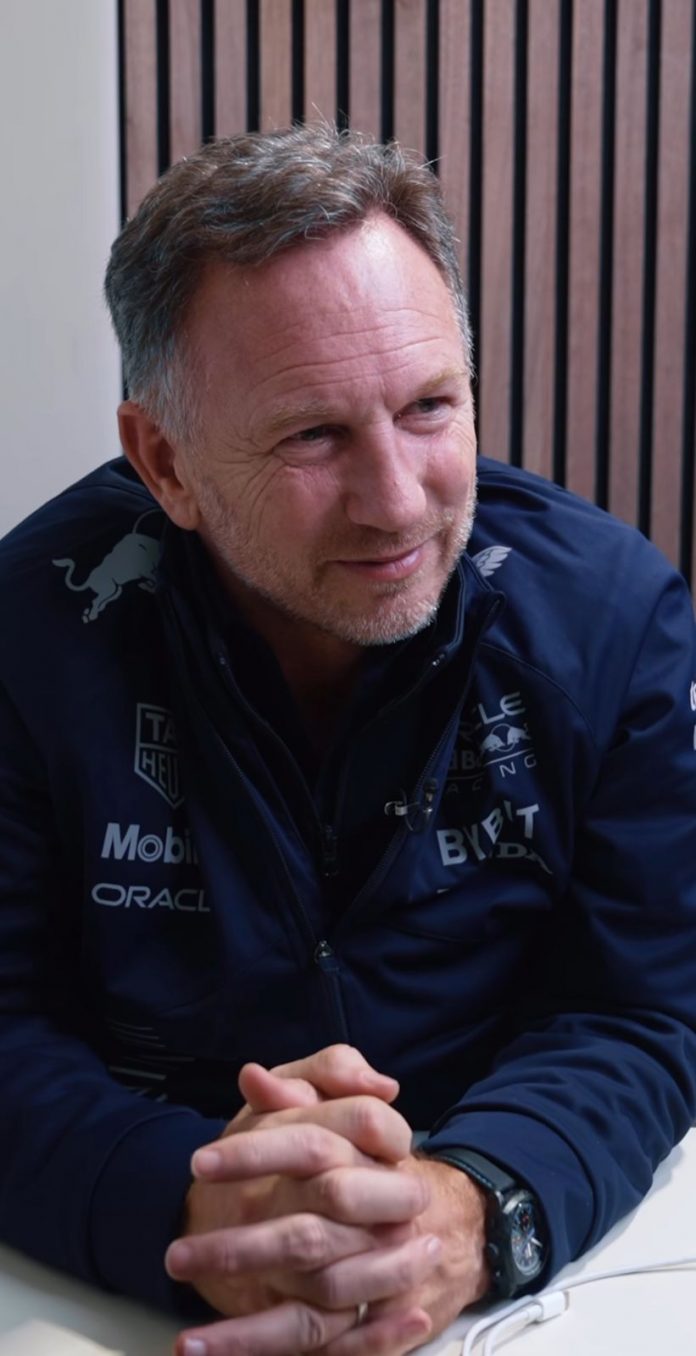 Red Bull team principal Christian Horner is under investigation after a complaint of inappropriate behavior was made against him.(Photo: Instagram)