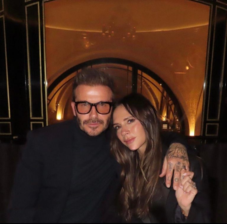 David Beckham talks about beginning of relationship with wife Victoria Beckham